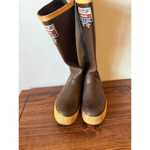 Well loved XTRATUF Legacy Neoprene Rubber Deck Boots  Made in USA 15 inch
